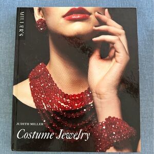 Judith Miller book of costume jewellery. Excellent condition, hardcover